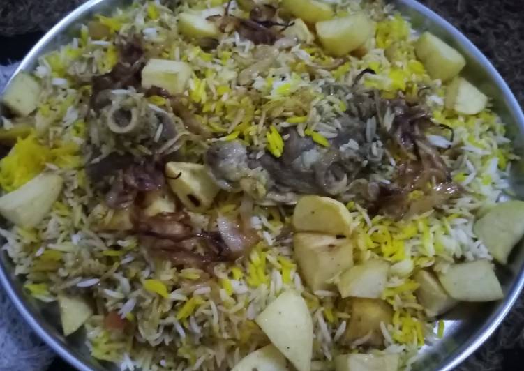 الزربيان بطريقه حلوة ولذيذة 🌼🌷