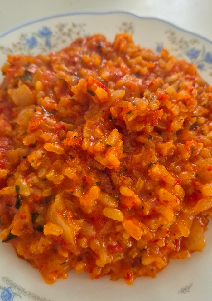 Una foto de Arroz al pimentón
