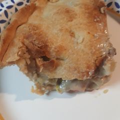 A picture of Creamy Pork Pot Pie.