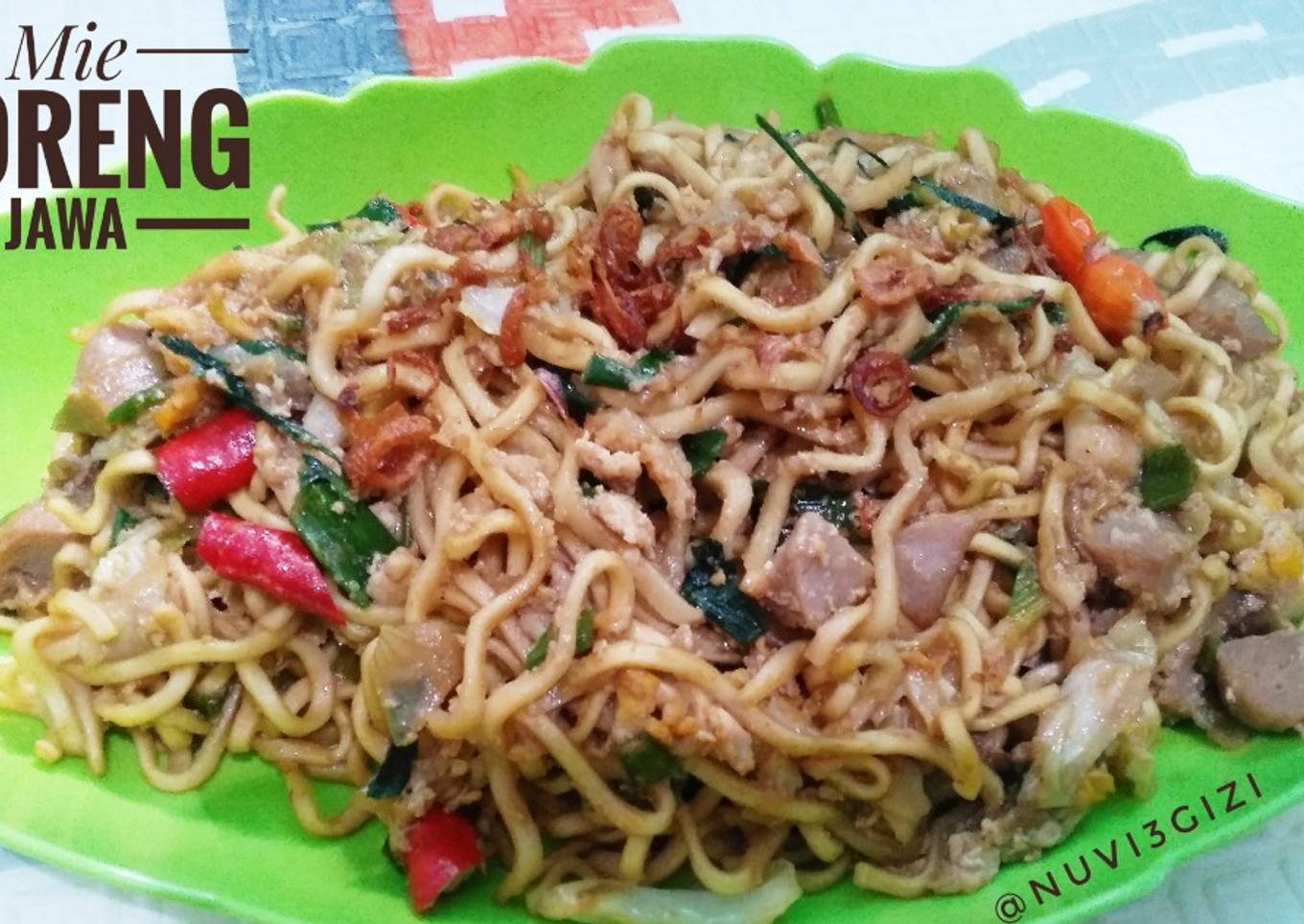 Mie Goreng Jawa💕