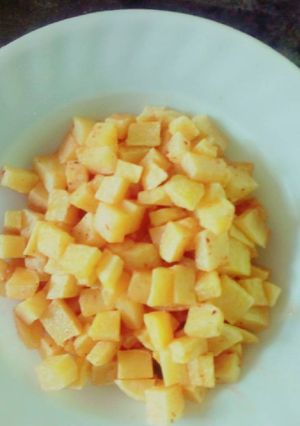 A picture of Parmentier potatoes.