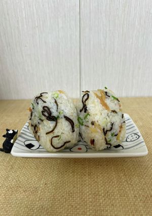 A picture of Squid Onigiri – Perfect for a Late-Night Snack.