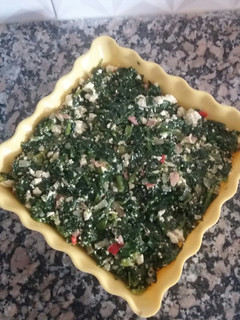 Una foto de Relleno de espinaca y ricotta