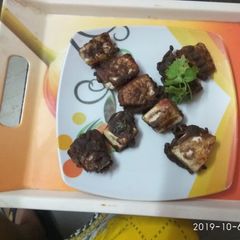 A picture of Kuttu ke aate and paneer PAKODAS.