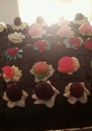 Foto resep Brownis potong full coklat 👌