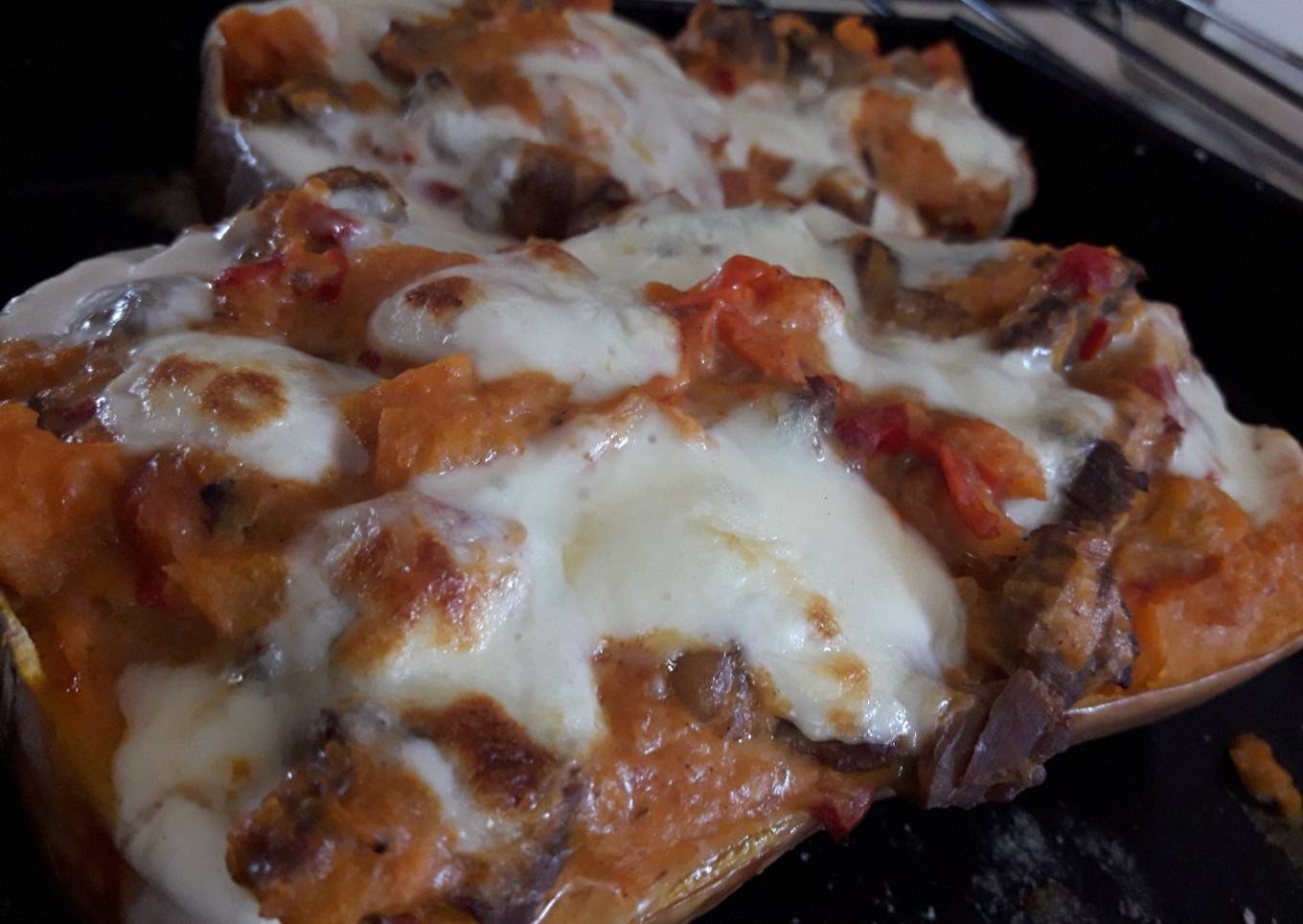 Zapallo calabaza relleno