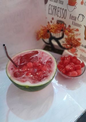 Foto resep Es semangka ceria