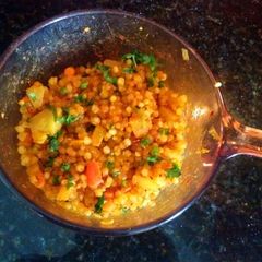 A picture of Microwave Sabudana Khichdi Recipe How to make Sabudana Khichdi in Microwave.