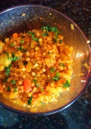A picture of Microwave Sabudana Khichdi Recipe How to make Sabudana Khichdi in Microwave.