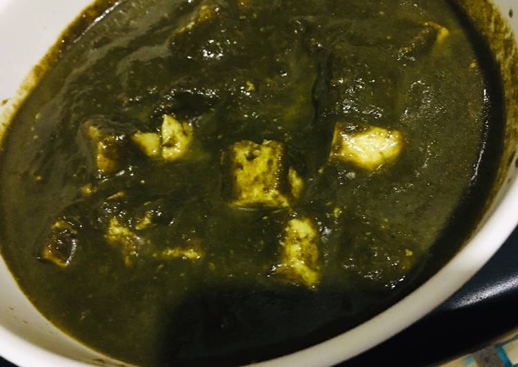 Quick Paalak Paneer