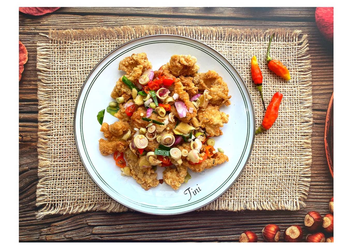 UlKulit Ayam Krspi Sambal Matah🌶