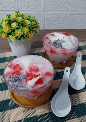 Foto resep Es Merah Delima