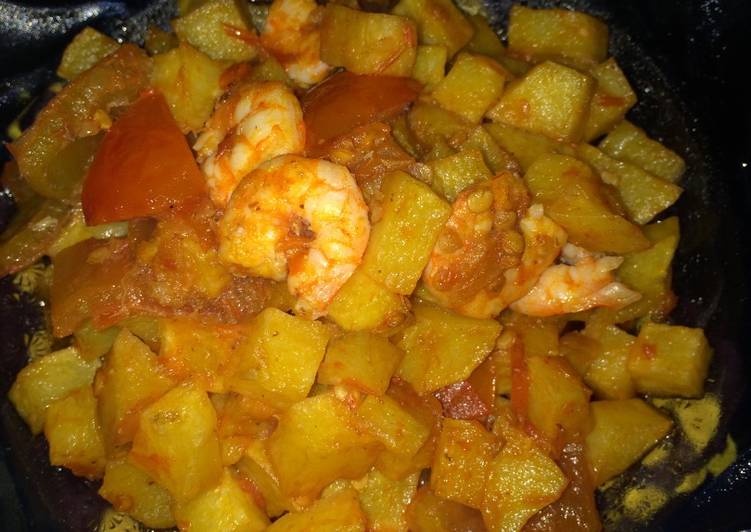 Resep Kentang balado udang simple yang Enak Banget