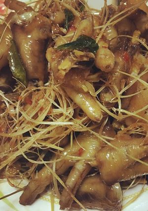 Hình của món Chân gà tắm mắm.