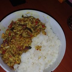 A picture of Burabuskohh and egg sauce❤.