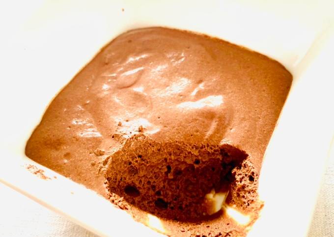 La mousse au chocolat sans lactose 🍫 - de 100 cal !