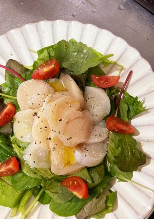 A picture of Scallop Carpaccio.