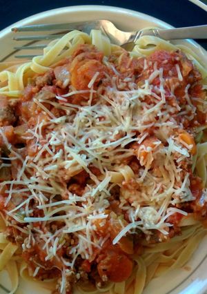 A picture of Slow Cooker Bolognese Sauce.