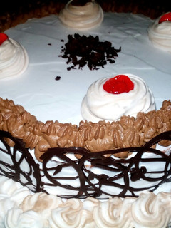 A picture of Chocolate cage#authors marathon#local ingredients.