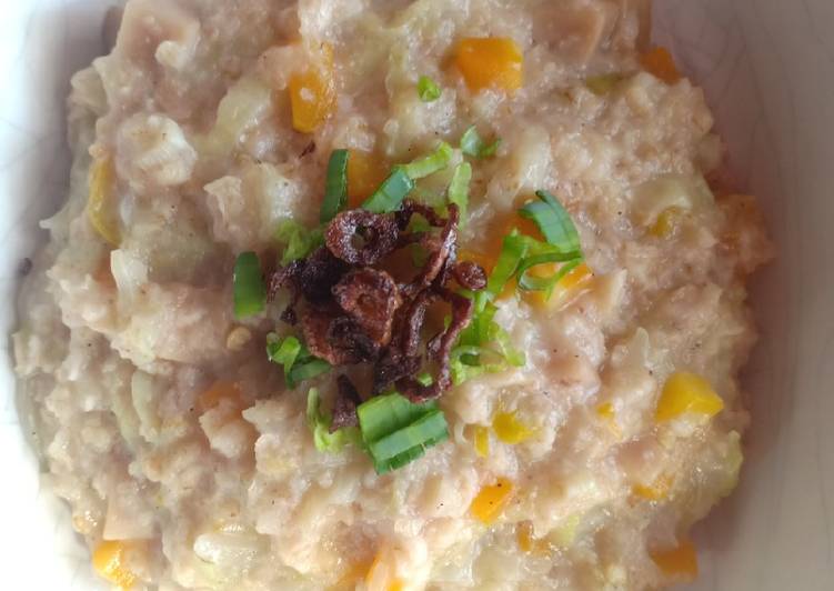 Cara Gampang Membuat Oatmeal Sayur Anti Gagal