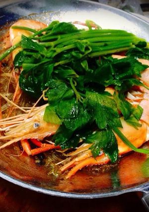 รูปของ กุ้งอบวุ้นเส้น