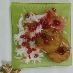 A picture of McCain aloo tikki.