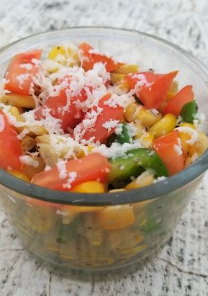 કોર્ન ચાટ(corn chaat in Gujarati) રેસીપી મુખ્ય ફોટો