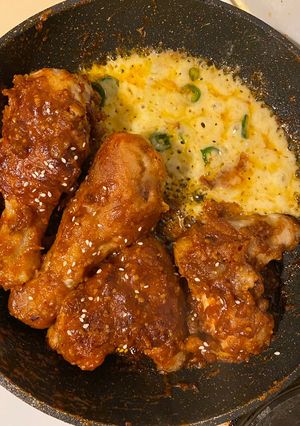 Foto resep OJJU Spicy Cheese Chicken (Bahan seadanya😂 tapi rasa, beuh!!!)