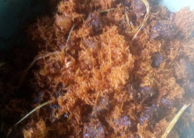 Langkah Mudah untuk Menyiapkan Daging sapi serundeng Anti Gagal