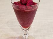 A picture of raspberries fruit