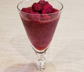 How To Serving Recipe Purple Up Fruit Smoothie Delicious Nutritious