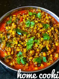 मटकीची भाजी (matkichi bhaji recipe in marathi) रेसिपी चे मुख्य फोटो 