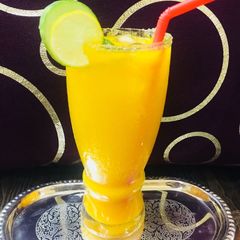 A picture of Indian version from Moscow Mango Mule Mocktail.