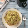 Spinach matcha carbonara