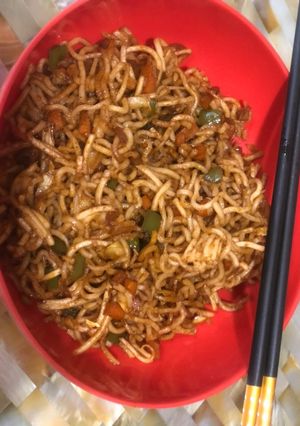 A picture of Chowmein Maggi.