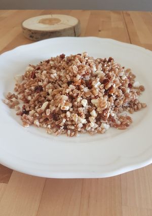 Foto di Farrotto alla feta e pomodori secchi