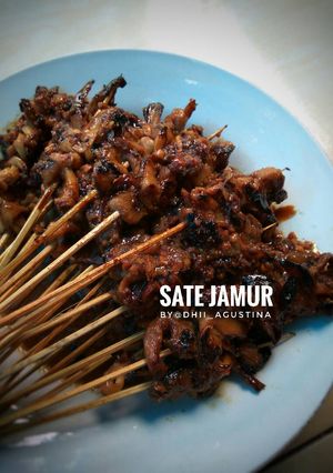 Foto resep Sate Jamur