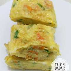 A picture of Telor Dadar.