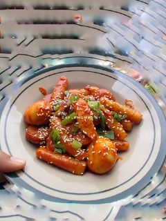Foto resep Tteokbokki saus gochujang