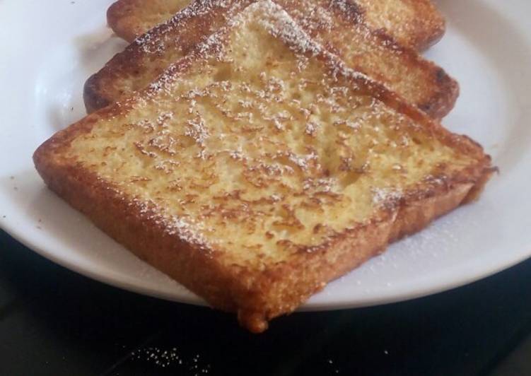 Easiest Way to Prepare Super Quick Homemade French Toast#Authorsmarathon#