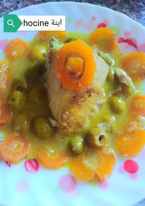 صورة لوصفة طاجين زيتون 😋 😋 ♥️ ♥️