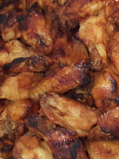 Una foto de Alitas de Pollo al barbacoa
