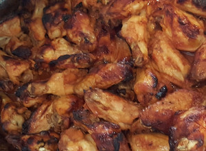 Una foto de Alitas de Pollo al barbacoa