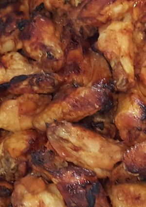 Una foto de Alitas de Pollo al barbacoa