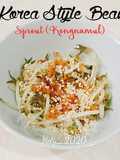 Korea Style Bean Sprout (Kongnamul)