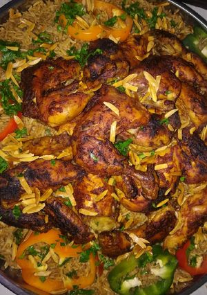 صورة لوصفة الكبسة