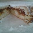 Tarta de ricota y dulce de leche
