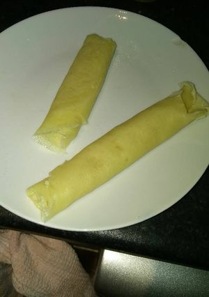A picture of Shrove Tuesday pancakes.