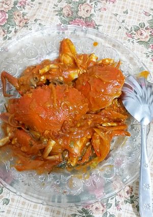 Foto resep Kepiting saus padang