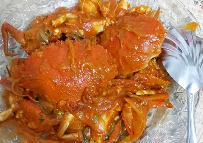 Kepiting saus padang